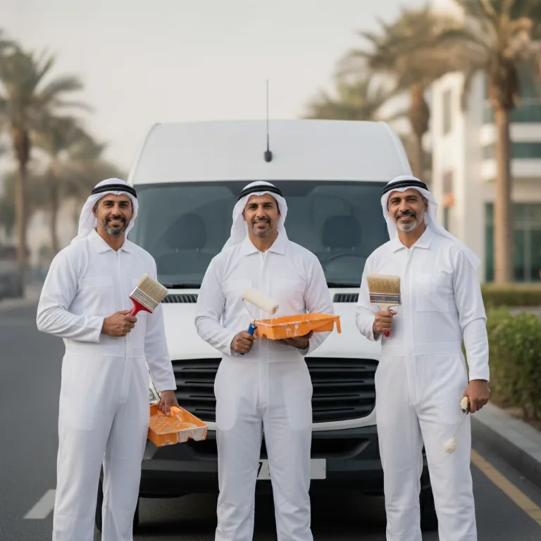 House Painter team in Dubai Festival City